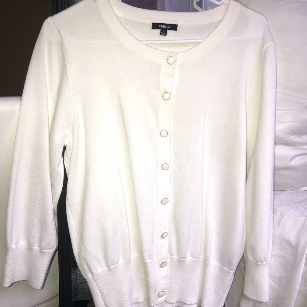 Premise Long Sleeve Sweater/ Cardigan